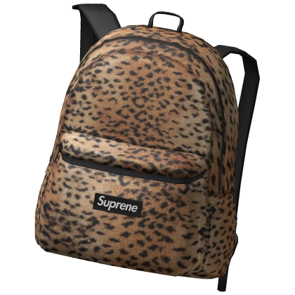 🐆1.0 Vintage 2000s Y2K Cheetah Print Backpack🐆