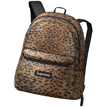 🐆3.0 Vintage 2000s Y2K Cheetah Print Backpack🐆