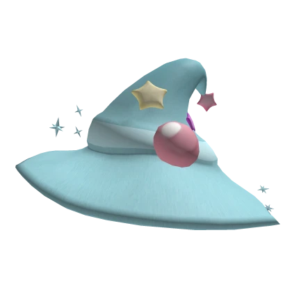 Blue Witch Star Hat