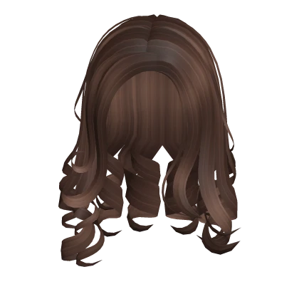 ☆ Long Fabulous Diva Curls Hair | Brunette Brown