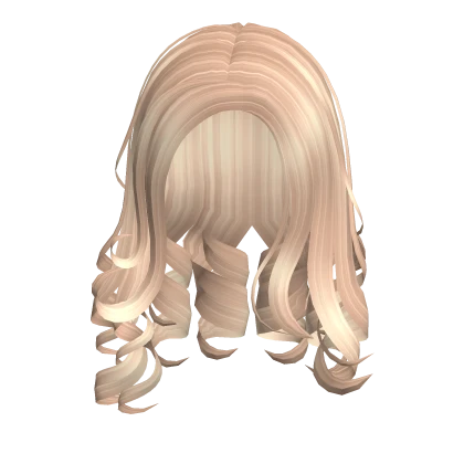 ☆ Long Fabulous Diva Curls Hair | Model Blonde