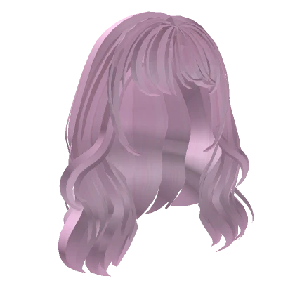 Pretty Wavy Hair Pink