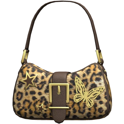 Y2K Leopard Purse Handbag