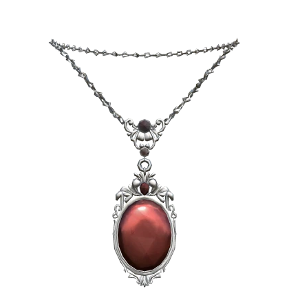 Ruby Victorian Necklace Y2K (3.0)