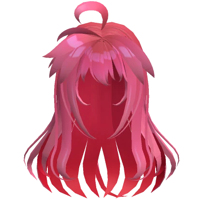 Long Sakura Pink Hair 