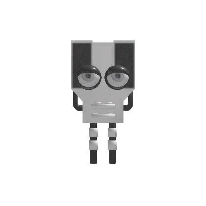 Robot Skeleton Head - Colorable Eyes [Fixed]