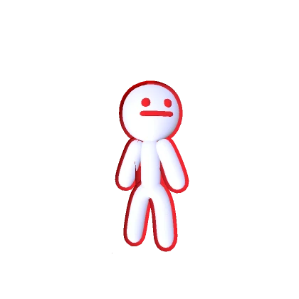 Mini Red Stickman