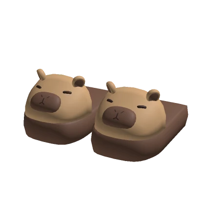 Capybara Slippers