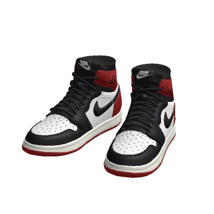 Jauvens 1s Red Black and White