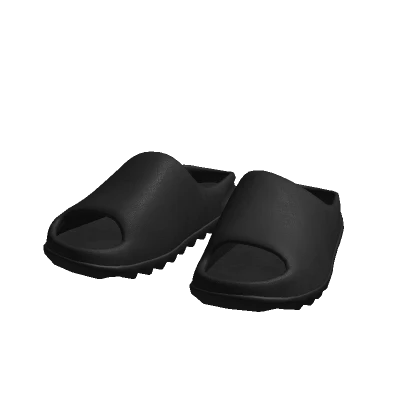 Gray Yeezi Slides