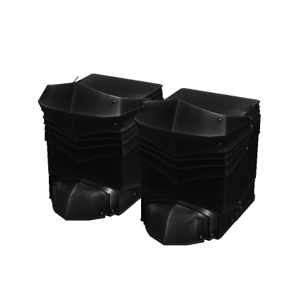 Black Knight Armor Boots
