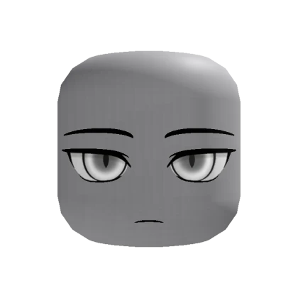 🍀Animated Resting Face (Glowing White)