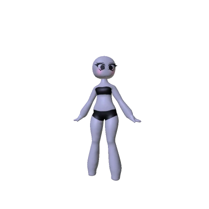 Blush Doll Chibi v3 (recolorable)