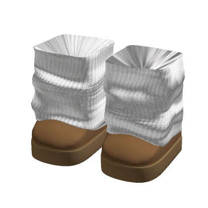 Stylish Brown Boots w Leg Warmers