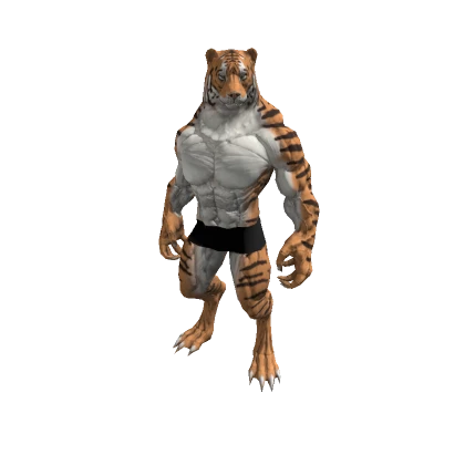 Strong Tiger Humanoid