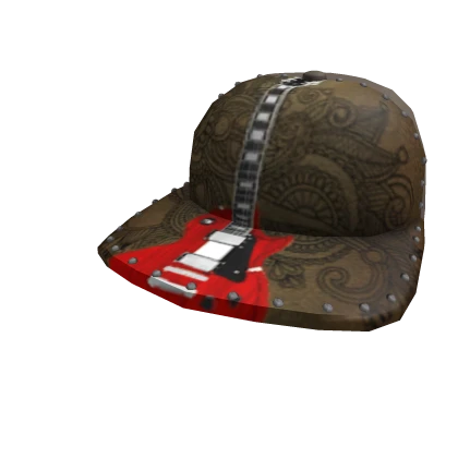 Rockstar Guitar Baseball Cap