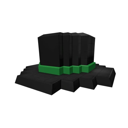 8-Bit Green Banded Top Hat