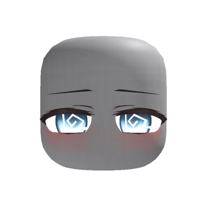 Animated Sleepy Chibi Eyes – Spiral Blue