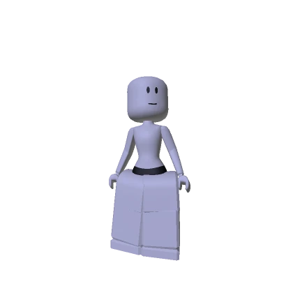 Woman Blocky Doll
