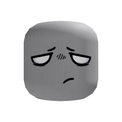 Worried Sad Scene Face (Recolorable)