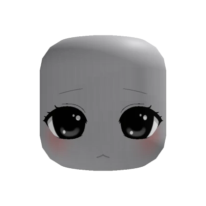 🍀Animated Cute Sad Face(Black)