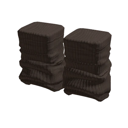 Fitted Brown Leg Warmers