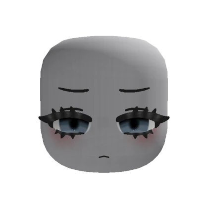 Annoyed Chibi Face (dynamic, recolorable)