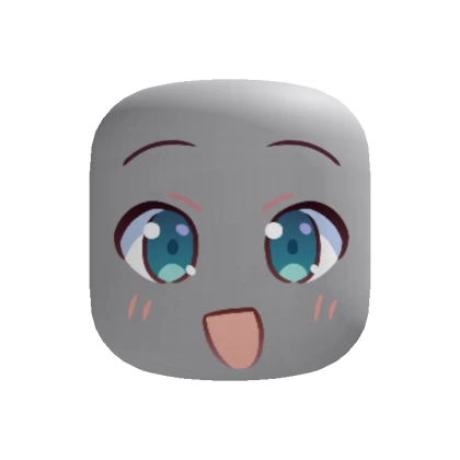 Sekai Hatsune Miku Face (Recolorable)