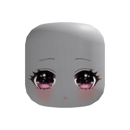 🍀Animated Makeup Blush Face (Pink)