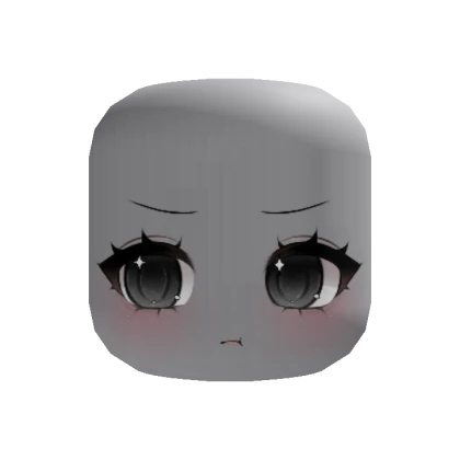 cute kawaii mad chibi face (recolorable)