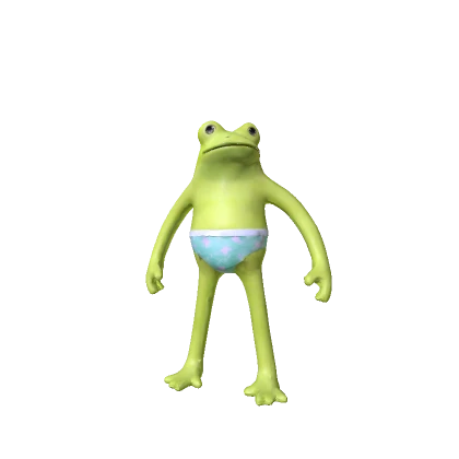 🐸 Cute Cartoon Frog 🐸 Funny Meme Troll Animal
