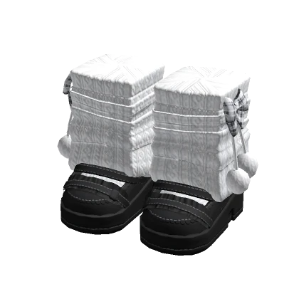 Winter Bow Doll Platforms