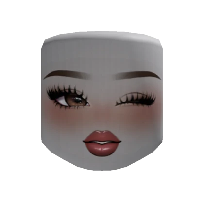 winking latina baddie makeup y2k (customizable)