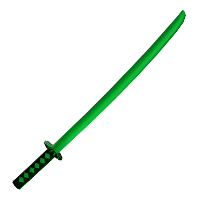 Jade Katana of the Darkest Forest