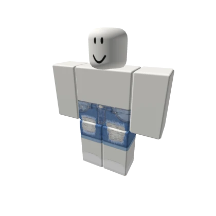 Medium Distressed Bermudas w White Vans