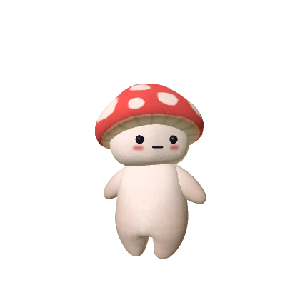 Toadstool Mushroom Plushie 🍄