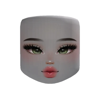 Cute and Trendy Preppy Makeup Face (Customizable)