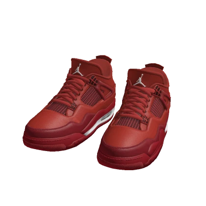Nigel Sylvester x Jordon 4 retro og ‘red’