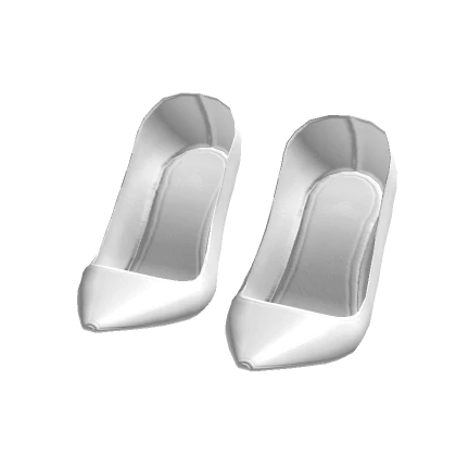 ☆ White Pointy Heels (It-girl ver.)