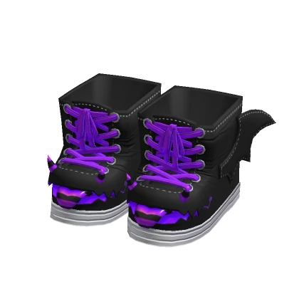Monster Shoes Purple