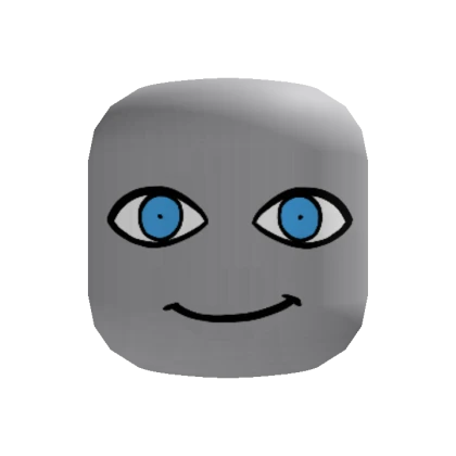 Blue Eyed Smiling Face (Recolorable)