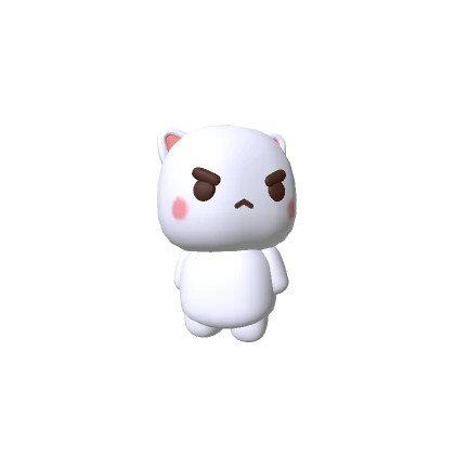 Cute Angry Cat Plushie