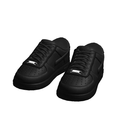 Super Air Force 1's (Black)