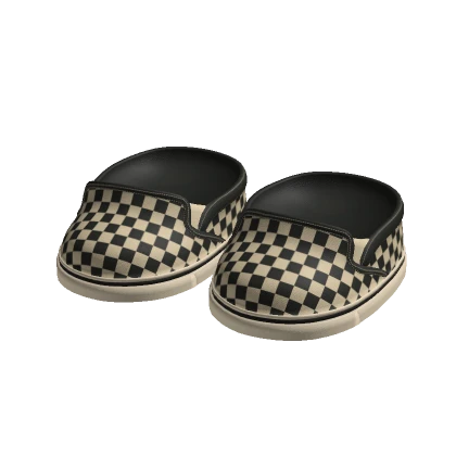 Checkerboard Skater Sneakers