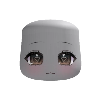 love heart happy kawaii chibi face (recolorable)