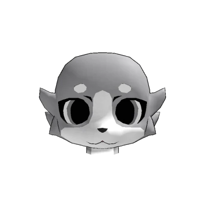 Earless Puppy Kemono Furry Fursuit Head