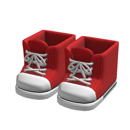 Red Canvas Shoes