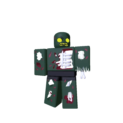 Recolorable Bone Zombie Corpse