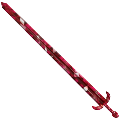 Red Sparkle Time Claymore