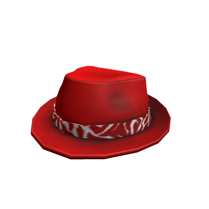 Wild Red Fedora